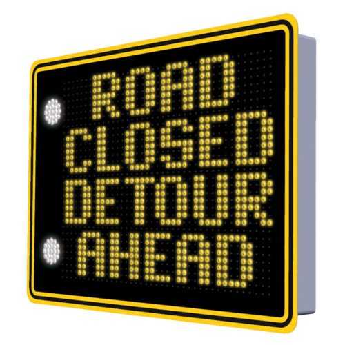 SafePace 800 Radar Sign