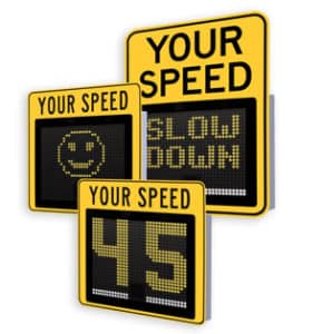 School zone safety - Speed Signs