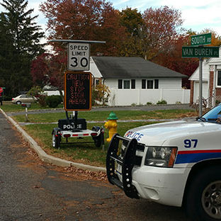 Traffic Logix SafePace 700 and trailer Greenburgh NY