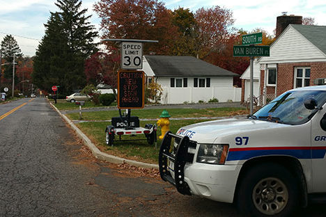 Traffic Logix SafePace 700 and trailer Greenburgh NY