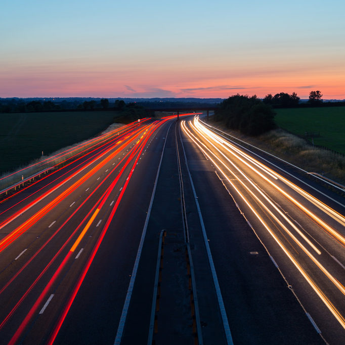 20207943359_5d350428ac_b Speeding Car lights Highway