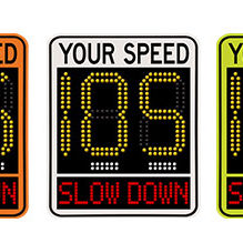 15SDcolors 15" Radar Sign color options