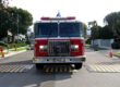 Emergency Vehicle rolling over speed cushions