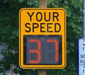 Radar Speed Sign