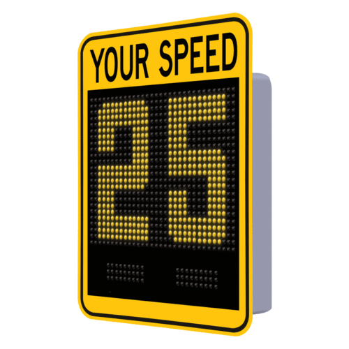 SafePace Evolution 15FM Flashing Radar Sign