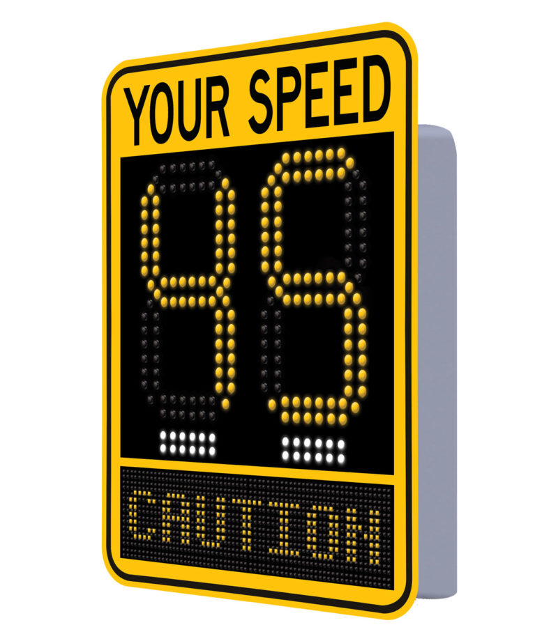 SafePace Evolution 15SL Radar Sign