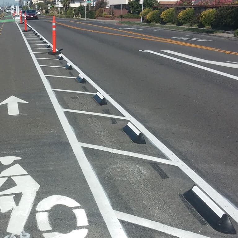 CycleLane Curbing Bicycle Lane Safety Delineator Traffic Logix