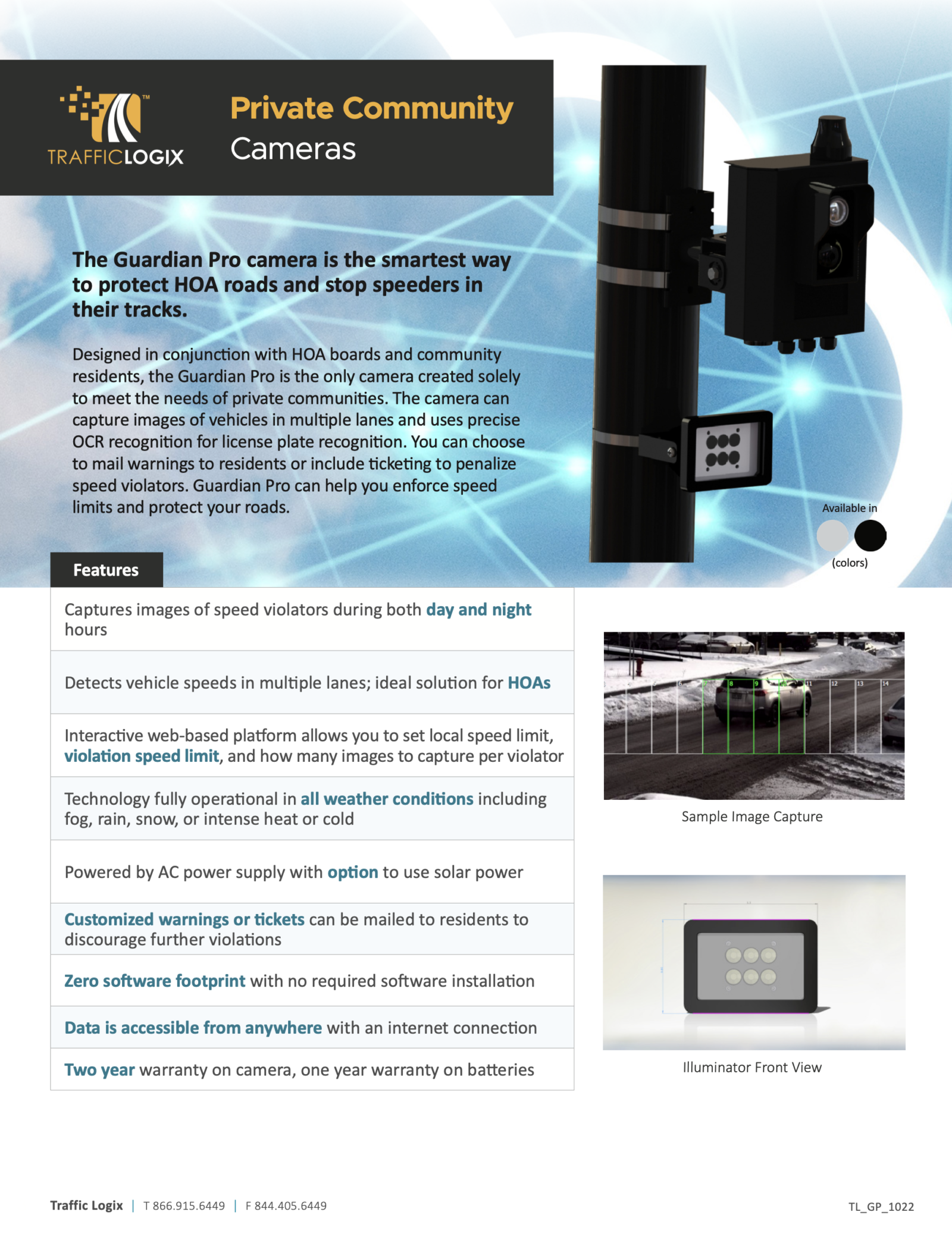 Speed Camera for Private Communities - Traffic Logix